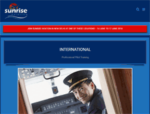 Tablet Screenshot of flysunrise.com